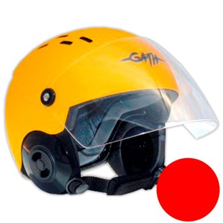 GATH Helm RESCUE Safety Rot matt XL SMOKE Visier
