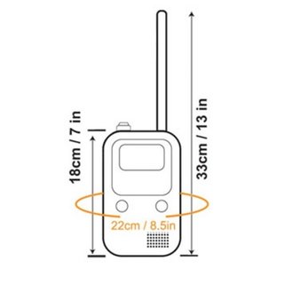 OverBoard wasserdichte VHF Funkgert Tasche Gr S