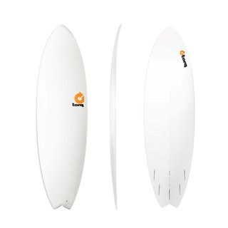 Surfboard TORQ Epoxy TET 6.3 Fish White