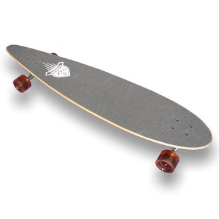 BUGZ Skateboard Longboard Pintail 102 flat
