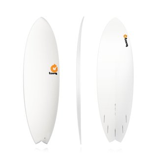 Surfboard TORQ Epoxy TET 5.11 Fish white
