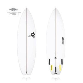 Surfboard TORQ PU Polyester Performance Fish 5.8