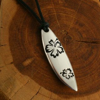 Silver+Surf Silber Schmuck Surfboard Gr L Hawaii