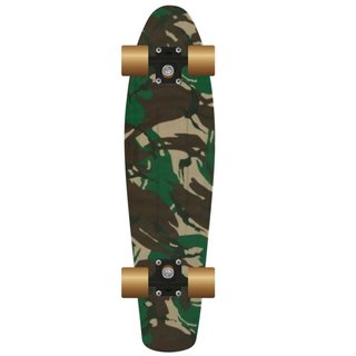 PROHIBITION Retro Plastic Skateboard 22.5 Street C