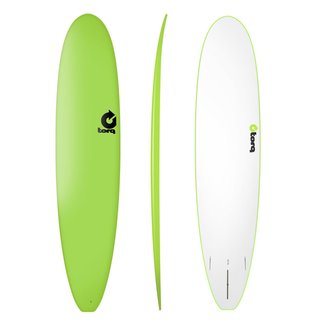 Surfboard TORQ Softboard 8.6 Longboard Grün
