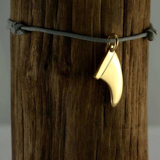Silver+Surf Silber Schmuck Finne Gr S vergoldet