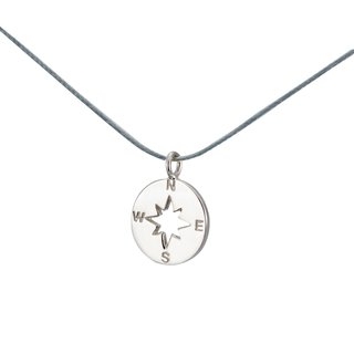 Silver+Surf Silber Schmuck Windrose Gr S