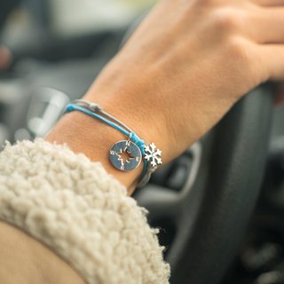 Silver+Surf Silber Schmuck Windrose Gr S