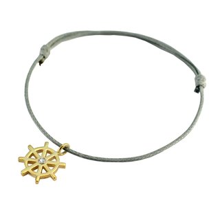 Silver+Surf Silber Schmuck Steuerrad Gr S vergolde