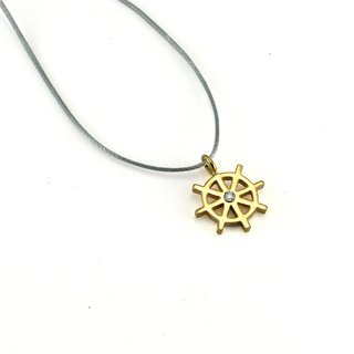Silver+Surf Silber Schmuck Steuerrad Gr S vergolde
