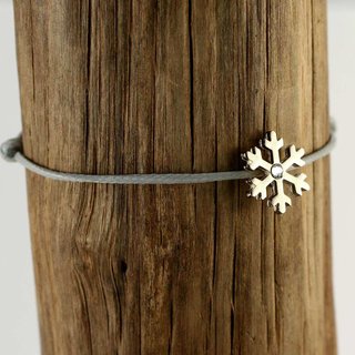 Silver+Surf Silber Schmuck Schnee Kristall Gr S