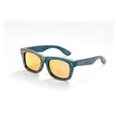 mawaii Sonnenbrille Bambus Koa Wai Blau-GoldGelb