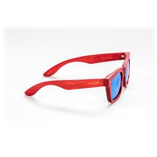 mawaii Sonnenbrille Bambus Puia Moana Rot Grn