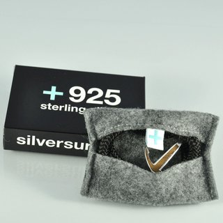 Silver+Surf Silber Schmuck Brummel Haken Gr L