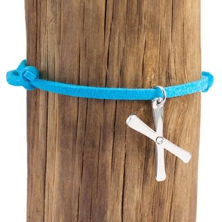 Silver+Surf Silber Schmuck Ski Kristall Gr S