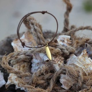 Silver+Surf Silber Schmuck Surfboard Gr S gold