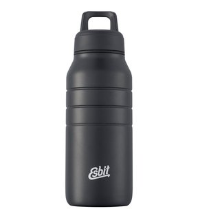 ESBIT Trinkflasche Edelstahl Majoris 480ml Schwarz