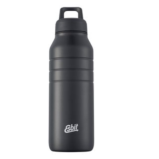 ESBIT Trinkflasche Edelstahl Majoris 680ml Schwarz