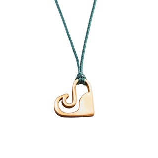 Silver+Surf Silber Schmuck Love Welle Gr S gold
