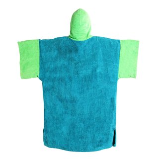 MADNESS Change Robe Poncho Unisize Teal-Lime