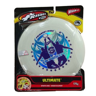 WHAM-O FRISBEE Wurfscheibe Ultimate 175g altweiss