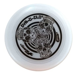 WHAM-O FRISBEE Wurfscheibe Dyn-o-glo 130g Schwarz