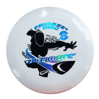 WHAM-O FRISBEE Wurfscheibe Ultimate 175g Weiss