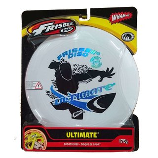 WHAM-O FRISBEE Wurfscheibe Ultimate 175g Weiss