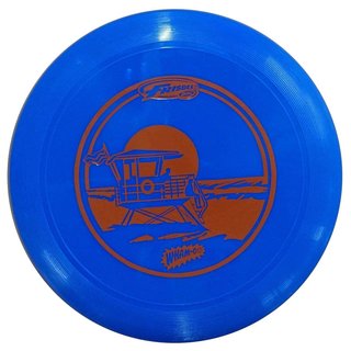 WHAM-O FRISBEE Wurfscheibe Malibu 110g Blau
