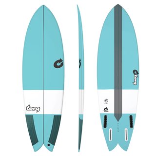 Surfboard TORQ Epoxy TEC Fish 5.8 blue
