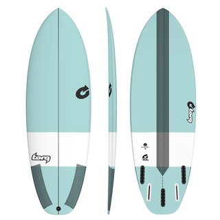 Surfboard TORQ Epoxy TEC Summer 5  5.4 seagreen