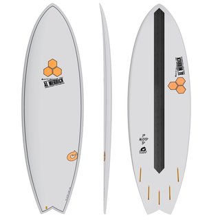 Surfboard CHANNEL ISLANDS X-lite Pod Mod 6.2 grau
