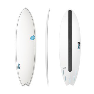 Surfboard TORQ Epoxy TET CS 6.6 Fish Carbon