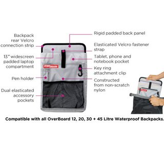 OverBoard Laptop Organizer fr 13 Inch Notebook