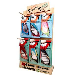Lufterfrischer 50 Stck Windsurf Segel mit Display
