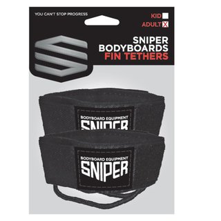 SNIPER Bodyboard Flossen Leash Deluxe