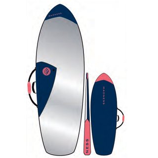 MADNESS Boardbag PE 6.6 Fish Blau Rot