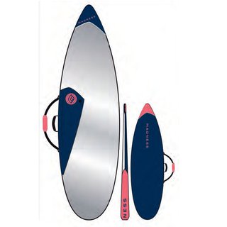 MADNESS Boardbag PE 6.0 Shortboard Blau Rot