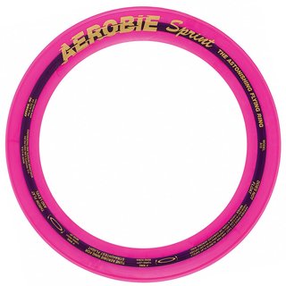 Aerobie Sprint Wurfring 10 Inch  25,5cm Magenta