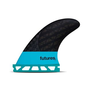 FUTURES Thruster Fin Set F4 Blackstix