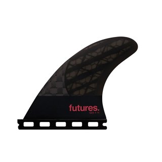 FUTURES Quad Fin Set QD2 4.15 80-20 Blackstix