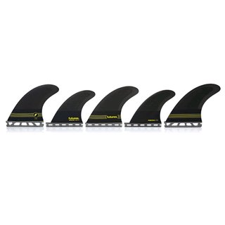 FUTURES Quad Thruster 5 Fin Set F6 Honeycomb