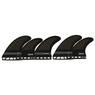FUTURES Quad Thruster 5 Fin Set F8 Honeycomb
