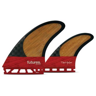 FUTURES Twin Fin Set Machado Blackstix