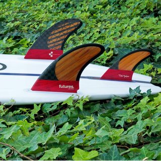 FUTURES Twin Fin Set Machado Blackstix