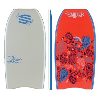 SNIPER Bodyboard Girl Cashmeere PE 36 Weiss Rot