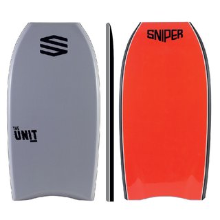 SNIPER Bodyboard Unit PE 42 Grau Rot