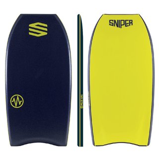 SNIPER Bodyboard Pulse NRG 41 Blau Gelb