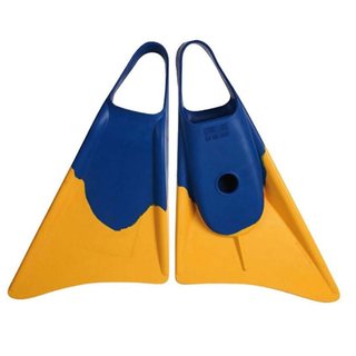Bodyboard Flosse Weapon L 44-45,5 Blau Gelb