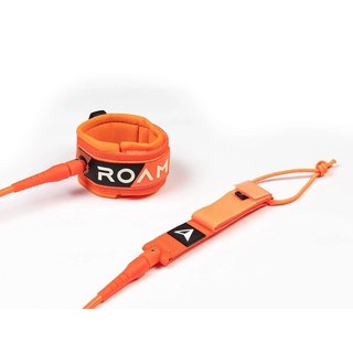 ROAM Surfboard Leash Premium 6.0 183cm 7mm Orange